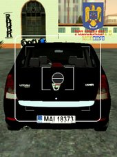 Dacia Logan 2008 Politia Unmarked (PC AND MOBILE)