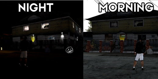 Realistic Cj Home & Garage Light Night (Updated Version)