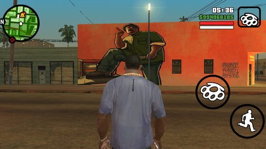 Big Smoke Mural for Mobile