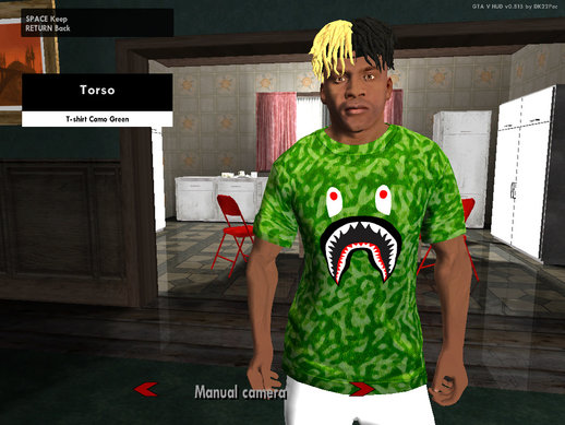 Custom BAPE Camo T-Shirt For Franklin 2.0