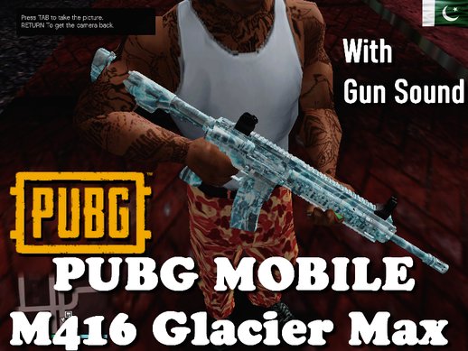 M416 Glacier Max with Gun Sound (PUBG Mobile)