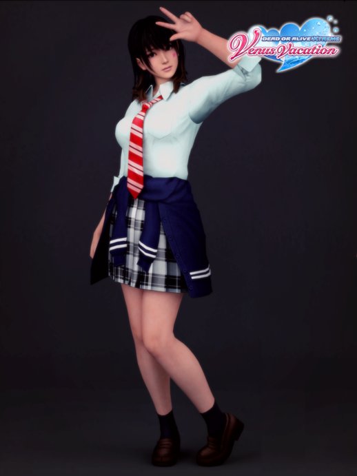 DOAXVV Nanami - Springtime Schoolwear