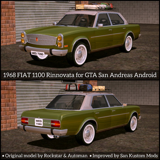 1968 FIAT 1100 Rinnovata For Android