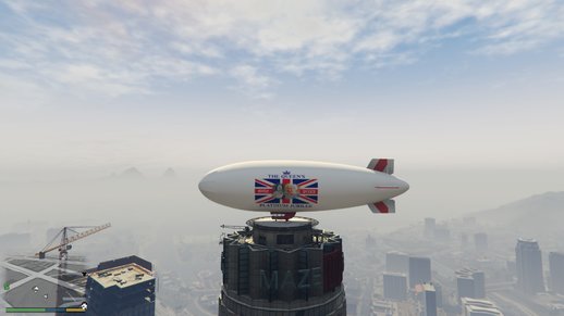 Queen's Platinum Jubilee Blimp