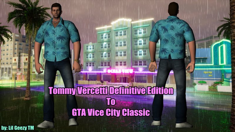 GTA Vice City Definitive Edition Classic Mod - Download