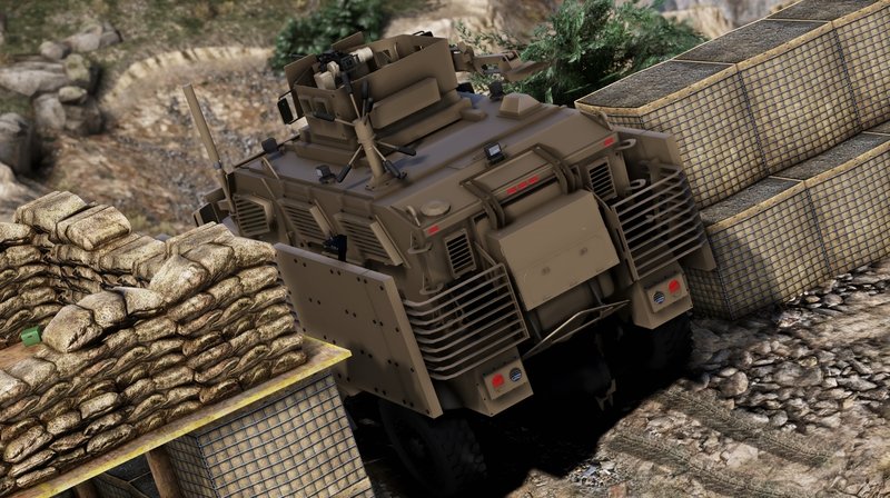 GTA 5 International Pro MRAP armored [FiveM-Replace] Mod - GTAinside.com