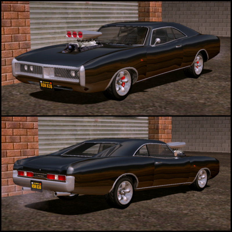 GTA San Andreas 1970 Dodge Charger R/T For Android Mod 