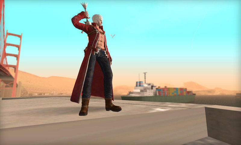 GTA San Andreas DmC Devil May Cry Kat Mod 