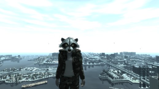 Raccoon Squad Mask for Multiplayer