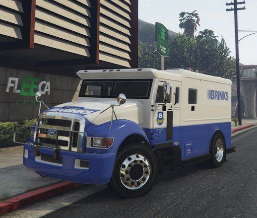 Armored Truck Ford 650 [Add-On | Extras | Liveries ]