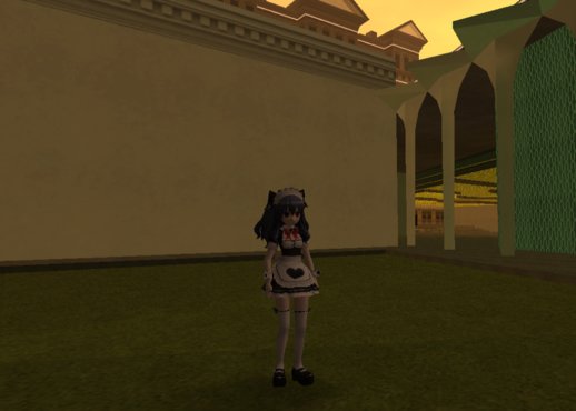 Uni (Maid Outfit) from Hyperdimension Neptunia
