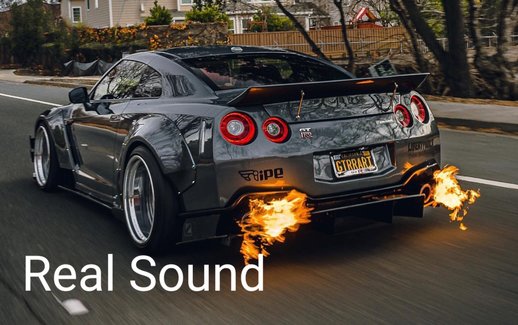 R35 GTR Real Sound Mod (With Anti lag)