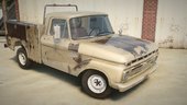 1966 Ford F-100 Utility Wrecked