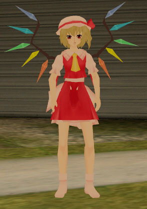 Flandre Scarlet from Touhou GTA SA Skin Mod