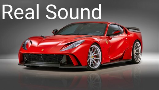 Ferrari 812 Superfast Real Sound Mod (novitec exhaust)