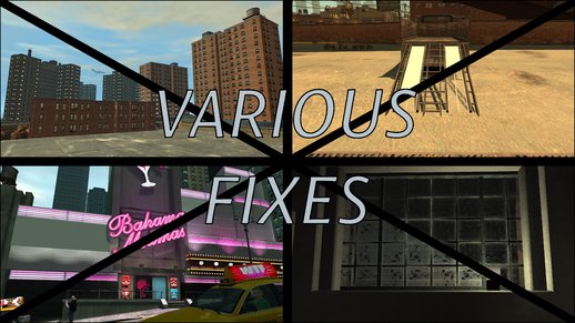Various Fixes