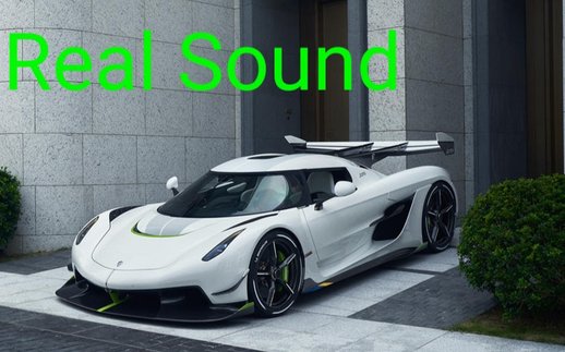 Koenigsegg Jesko Real Sound Mod