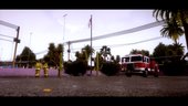 Realistic Fire Station In Las Venturas