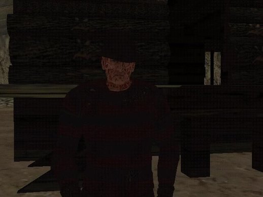 Rob Englund's Freddy Krueger GTA SA Skin Mod