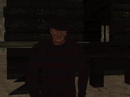 Rob Englund's Freddy Krueger GTA SA Skin Mod