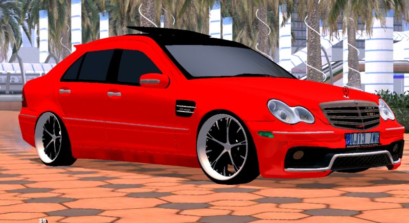 GTA San Andreas Mercedes W203 Tuning Mod 
