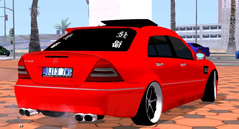 GTA San Andreas Mercedes W203 Tuning Mod 