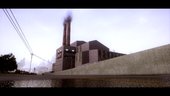 Realistic Industrial Chimney In Red County