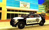 GTA V Vapid Police Cruiser Utility LVPD