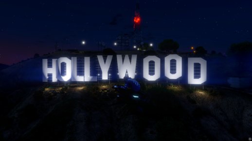 Hollywood California Real Sign 2022