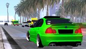 BMW E46 sedan tuning