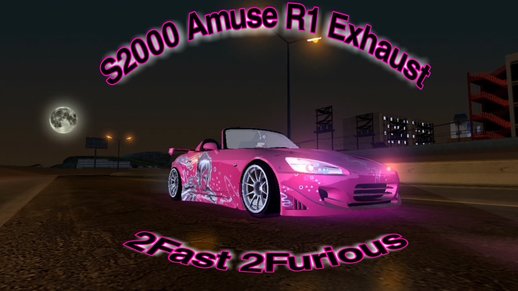 S2000 Amuse R1Exhaust Turbo Sound [part1]
