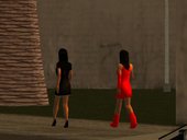 Dina Bonnevie and Lorna Tolentino Skin Mod for GTA SA