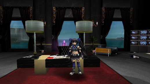 Noire V from Hyperdimension Neptunia Victory