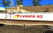 Petrol Trailer Evropa 92 Gas Station Lesok