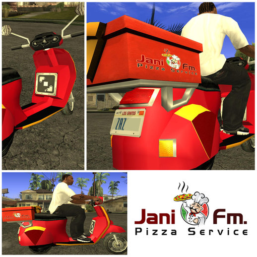 Pizzaboy Jani FM Pizza Service Tetovo