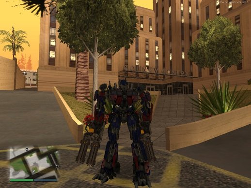 Optimus Prime Transformers 2007 Mod V2