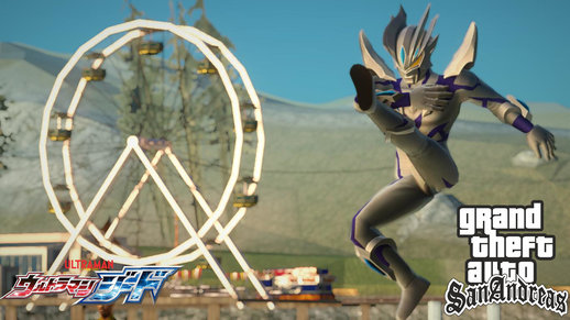 Ped Skin Ultraman Zero Beyond from Ultraman Justice Recall