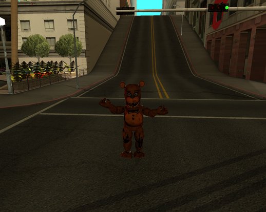 Freddy Fazbear Very Low Poly XD