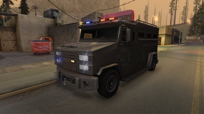 GTA San Andreas Camion Blindado Mod 