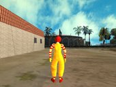 American Ronald McDonald Skin