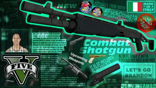 GTA V Vom Feuer Combat Shotgun [New GTAinside.com Release] 