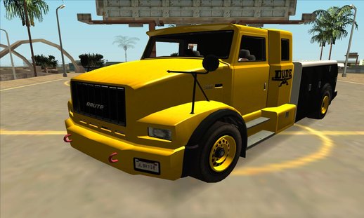 GTA V BRUTE UTILITY TRUCK [VEHFUNCS|IVF]