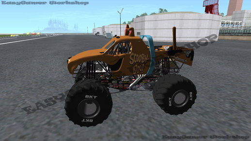 GTA SA - Scooby-Doo Monster Truck [Vehfuncs] From Monster Jam