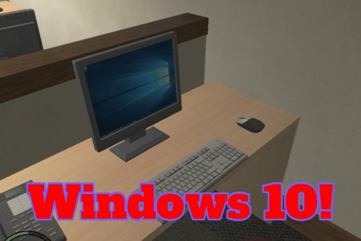 Windows Desktops For In-Game Computers