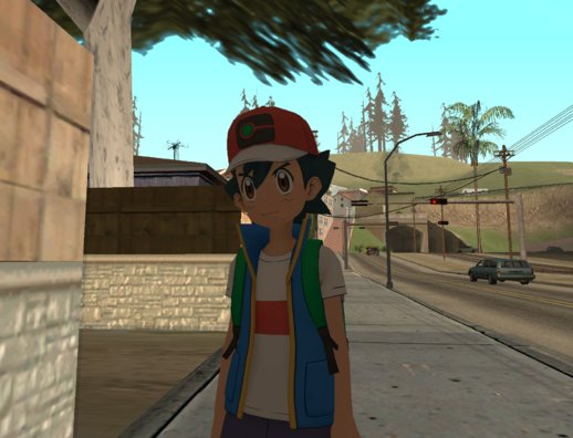 Ash Ketchum from Pokemon Journeys