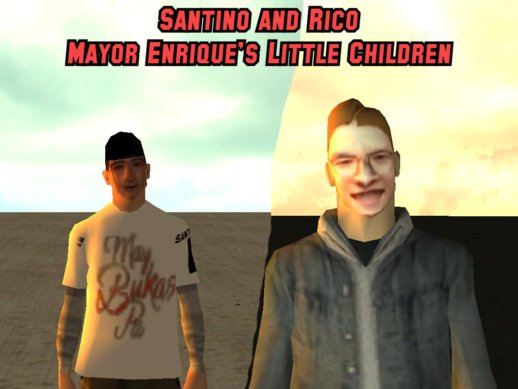 Timothy Chan and Zaijian Jaranilla Repeated skin Mod for gta sa pc