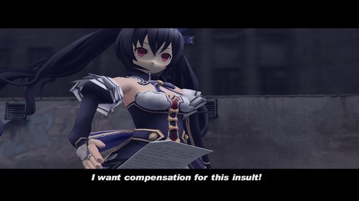 Noire from Hyperdimension Neptunia (III)