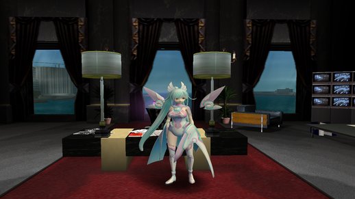 Faira from Neptunia Virtual Stars