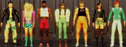 Average Peds (VCS Style) Pack 28
