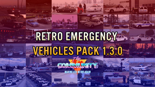 Retro Emergency Vehicles Pack 1.3.0
